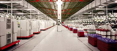 modern twisting mill factory